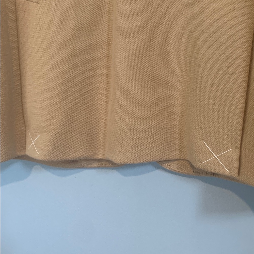 Talbots Camel Aberdeen  Blazer with Pockets NWT Size 14 Tan 75% Cotton - Picture 6 of 13